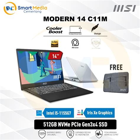 Jual Msi Modern C M S J Intel I G Gb Gb