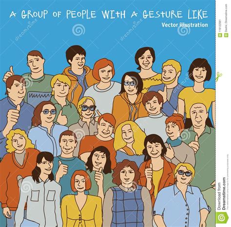 Group Of Casual People Big Crowd Diverse Ethnic Horizontal Banner