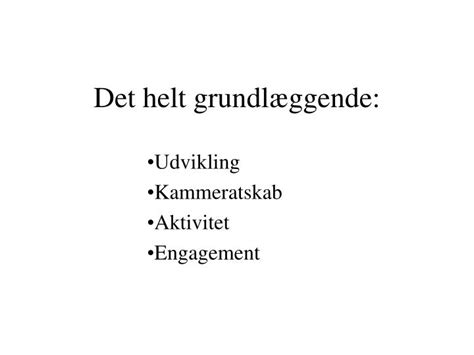 PPT Det helt grundlæggende PowerPoint Presentation free download