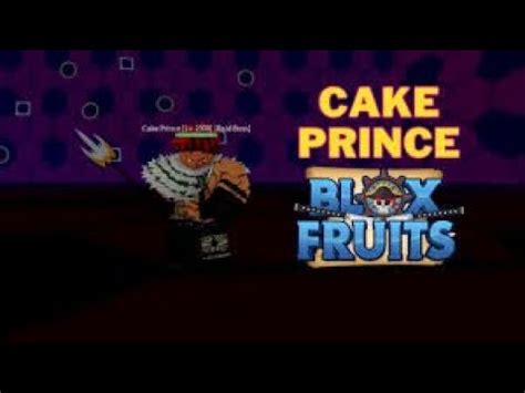 Blox Fruits Katakuri Boss Cake Prince Nas L A R R Trident