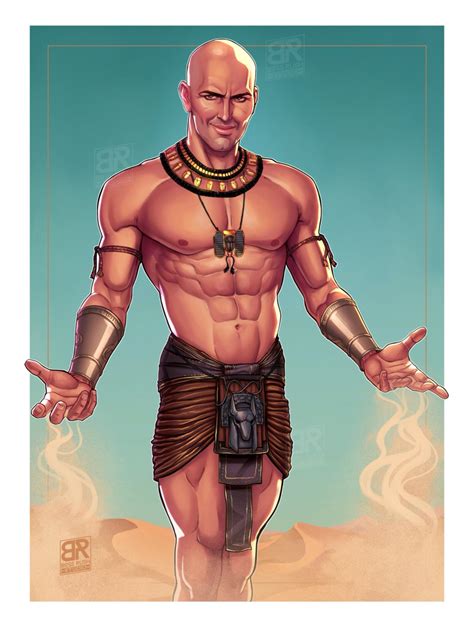 Rule 34 2022 Actor Arnold Vosloo Bald Bald Man Celebrity Desert Egyptian Clothes Human Human