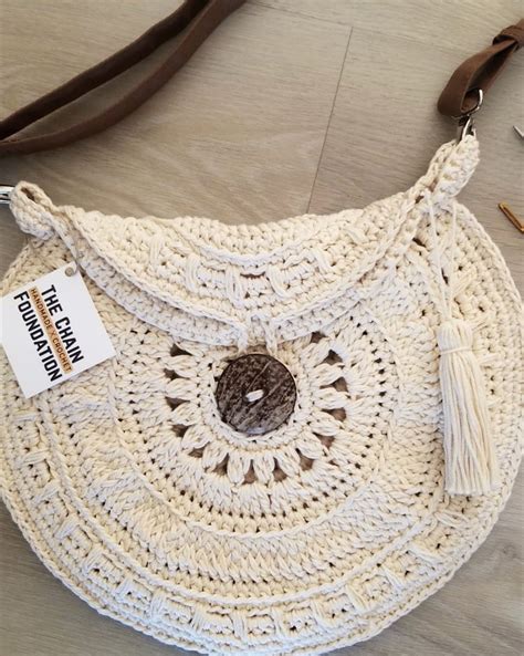 Crochet Round Bagmandala Bagboho Baghippy Bagfestival Bagcross Body