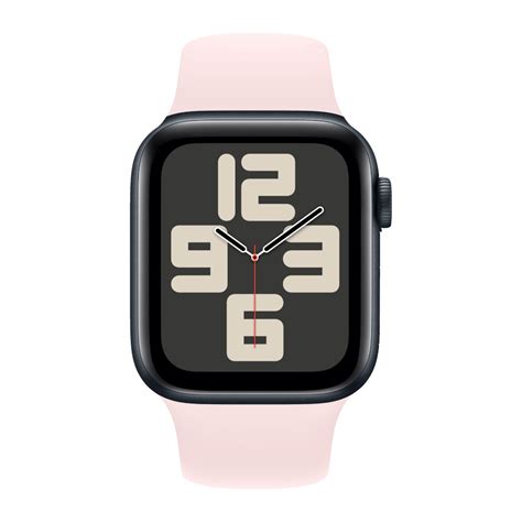 Купить Apple Watch SE (2023) Aluminum Midnight 40mm Light Pink в Москве ...
