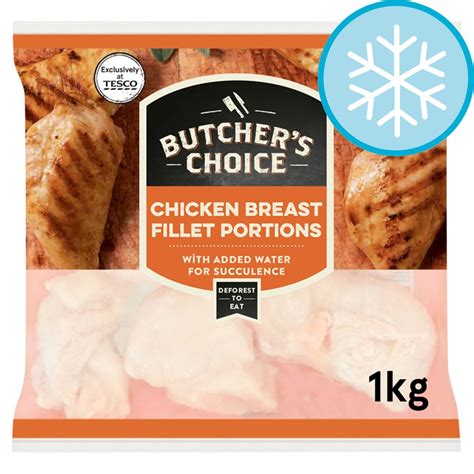 Butchers Choice Chicken Breast Fillets 1kg Tesco Groceries