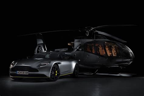 Ach Aston Martin Edition Helicopter Unveiled Helicopters