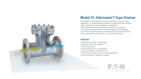 How It Works Model T Type Strainer Eaton Filtration Youtube