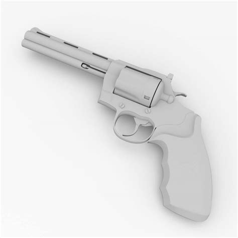 Colt Anaconda - 3D Model by firdz3d