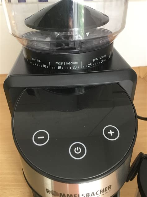 Technik zu Hause: Rommelsbacher Kaffeemühle EKM 400 im Test
