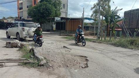 Begini Kondisi Jalan Kejora Di Kota Kupang Pos Kupang