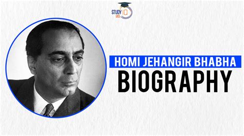 Homi Jehangir Bhabha, Birth Anniversary, Contribution, Death