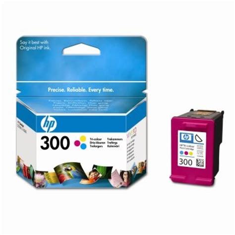 HP 300 Tri Color Ink Cartridge CC643EE