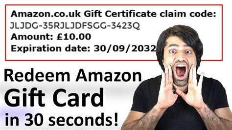 How To Redeem Amazon Gift Card YouTube