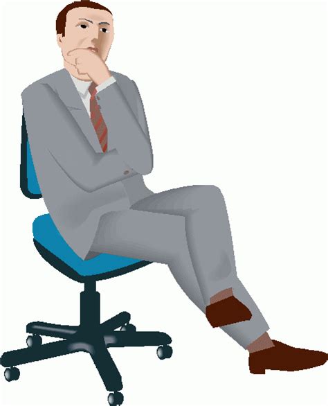 Man Thinking Animated  Clip Art Library