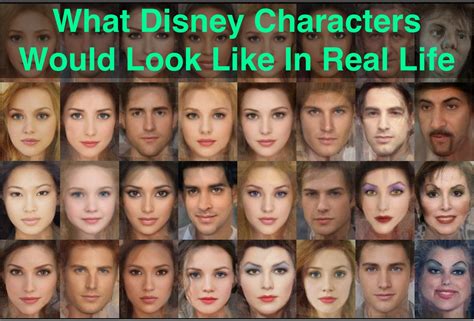 What Disney Characters Would Look Like in Real Life - Wait But Why