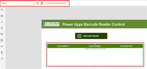 How To Work With Power Apps Barcode Reader Control Enjoy Sharepoint