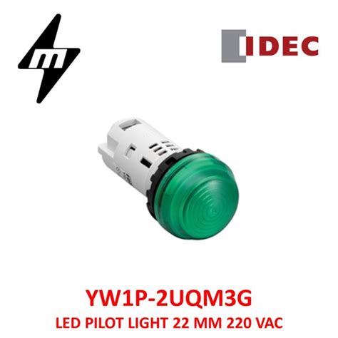 Idec Yw P Uqm G Pilot Light Vac Mm Diameter Led Yw Series Full