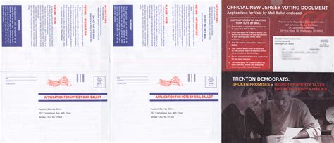 NJ Vote by Mail Front | This weekend I received this form in… | Flickr