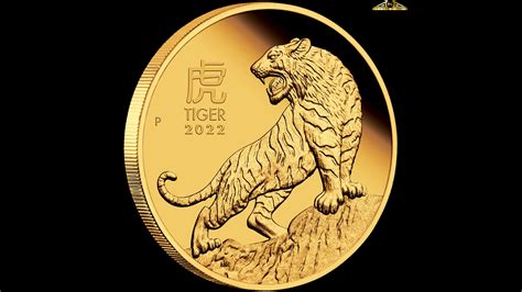 Bullion List Gold 1 4 Oz Perth Mint Gold Tiger Proof Coin 2022