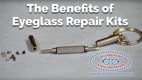 The Benefits Of Eyeglass Repair Kits And How To Use One All American Eyeglass Repair