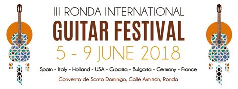 The Ronda Guitar Festival: One of Romantic Ronda's Super Summer ...