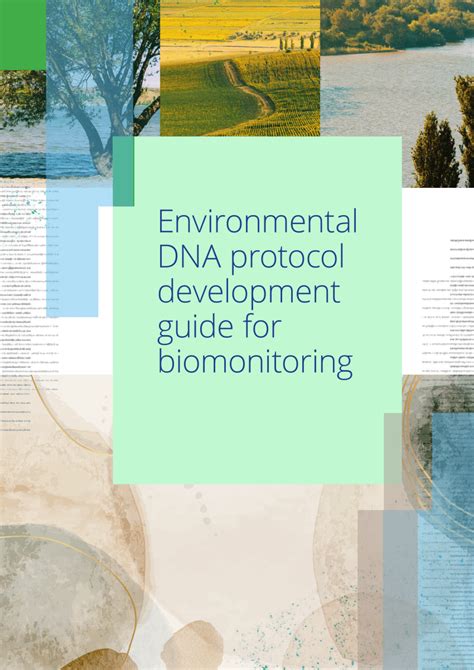 PDF Environmental DNA Protocol Development Guide For Biomonitoring