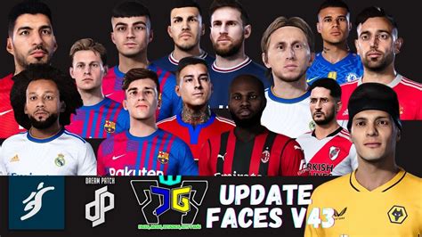 Pes 2021 RecopilaciÓn De Nuevas Faces V 43 ️update Faces ️ Youtube