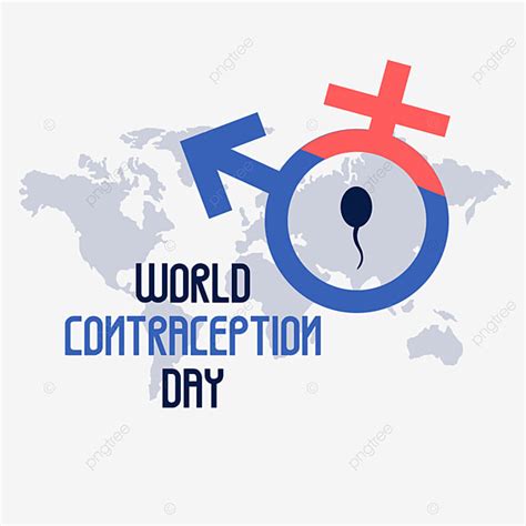 Sex Symbol Png Image World Contraceptive Day Sex Symbol Sperm World Map Contraception Png