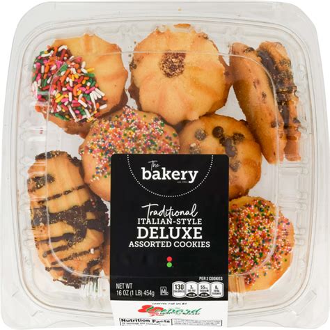 Stop Shop The Bakery Traditional Italian Style Deluxe Assorted