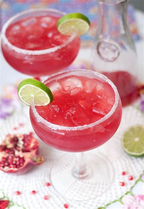 Pomegranate Margaritas Tide And Thyme