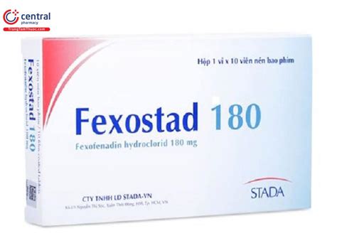 Thuốc Fexostad 180 điều trị viêm mũi dị ứng - lưu ý khi dùng