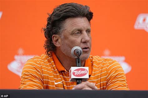 OSU Coach Mike Gundy Sparks Fury As He Defends Star Running Back S DUI