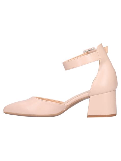 Scarpa Con Tacco Largo Liviana Da Donna Nude Liviana Calzature