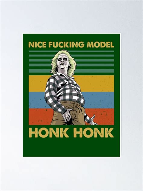 "Nice Fucking Model Honk Honk Vintage Béetléjúicé Logo Cheap Tee Logo ...