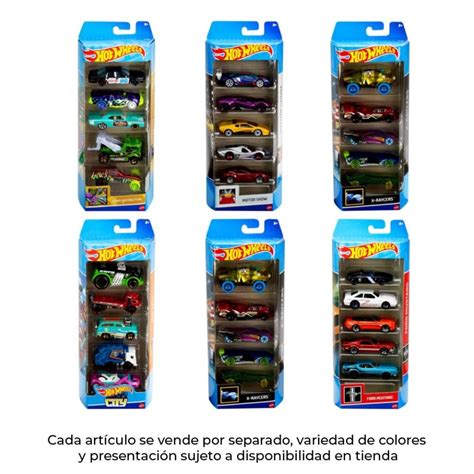 Set Hot Wheels Mattel de Vehículos Varios Modelos Set Walmart