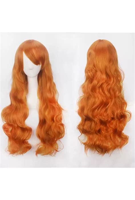 Auburn Long Curly Cosplay Wig Perth Hurly Burly