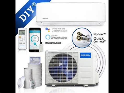 Mr Cool Diy K Btu Mini Split Air Conditioner Installation Youtube