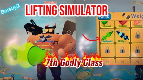 Buying Godly 7th Class In Lifting Simulator Youtube