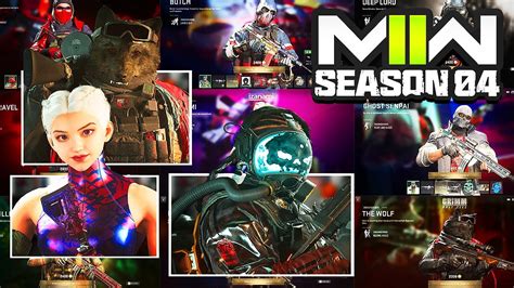 All Mw2 Season 4 Bundles And Free Nuke Operator Skin Reward Mw2