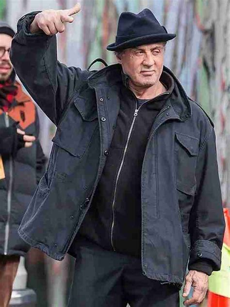 Creed Sylvester Stallone Black Jacket - The Movie Fashion