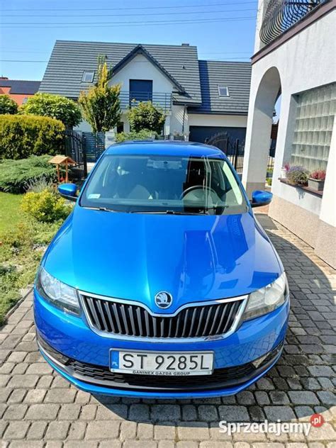 Skoda Rapid Pierwszy W A Ciciel Salon Niebieska Tsi Tychy