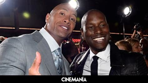 Fast And Furious Tyrese Gibson Pide A Dwayne Johnson Que No Retrase