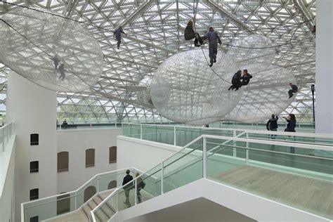 In Orbit installation designed by Tomás Saraceno at K21 Flickr