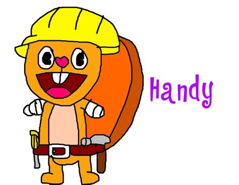 Handy from Happy Tree Friends by MJEGameandComicFan89 on DeviantArt