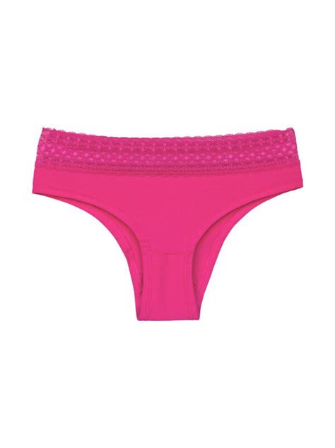 Bikini con detalle de blonda Dlirio Lencería