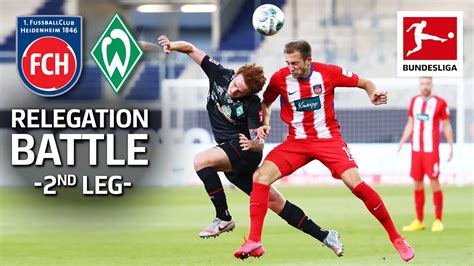 Fc Heidenheim Vs Sv Werder Bremen Last Minute Relegation