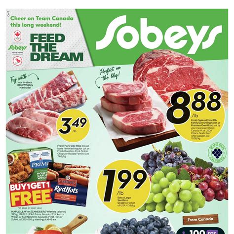 Sobeys Weekly Flyer Weekly Savings ON Aug 1 7 RedFlagDeals