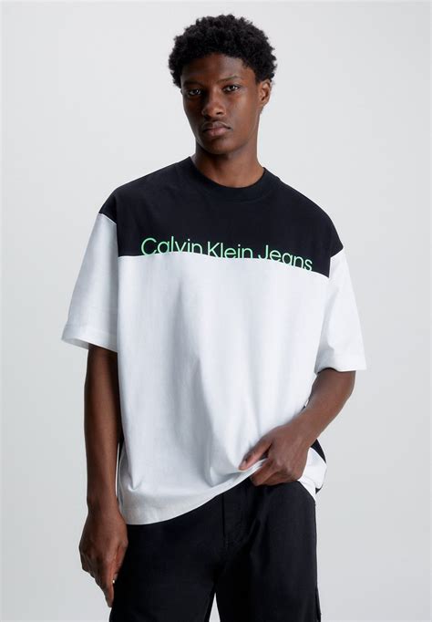 Calvin Klein Jeans Institutional Colorblock Genderless T Shirt Con