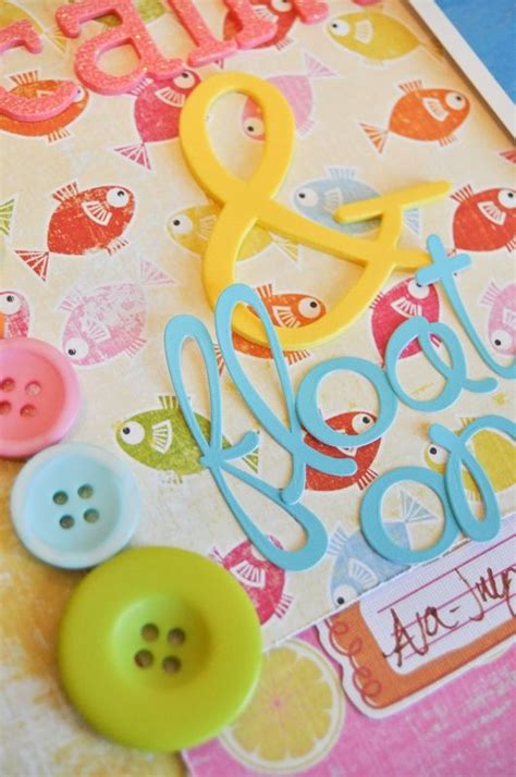 A Close Up Of Buttons On A Card With The Words Sweet You And An Anchor