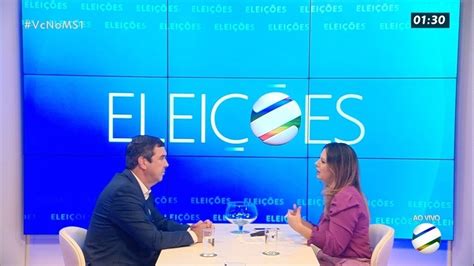 Eduardo Riedel Candidato Ao Governo De Ms é Entrevistado Na Tv Morena