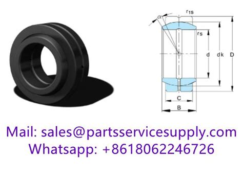 spherical plain bearing cross reference gezes